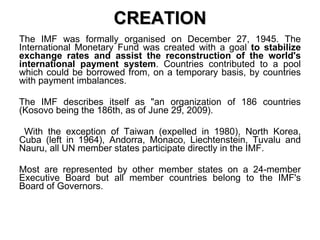Imf Impact On India Ppt