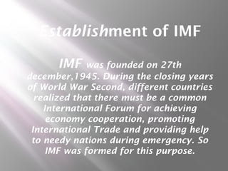 Imf Help Imf ppt | PPT