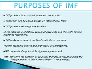 Inrenational Monetary Fund