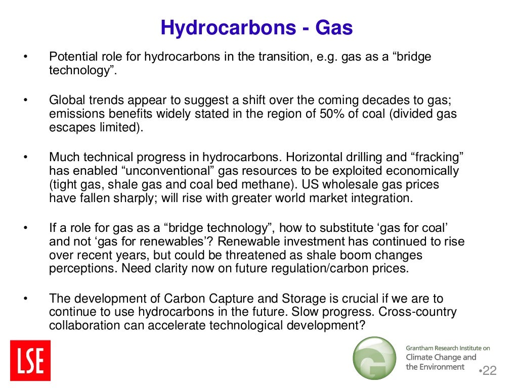Hydrocarbons Gas • Potential