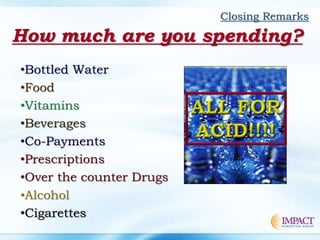 How much are you spending?
 