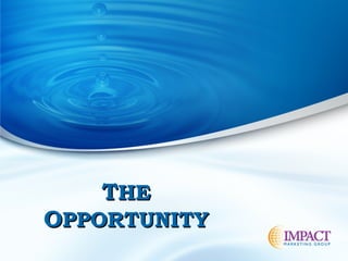 TTHEHE
OOPPORTUNITYPPORTUNITY
 