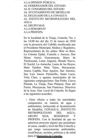 manifiesto y acuerdo habitantes de cotaxta vs grupo mas.pdf