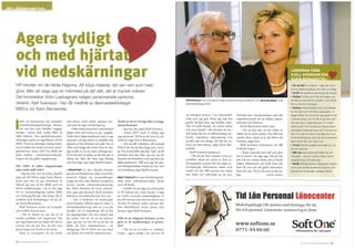 Intervju Kjell Svenson och Karin Bernadotte, om Engagement, artikel HR Society sept