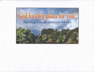 Trinity Kings World Leadeship: God has "Big" plans for you!
