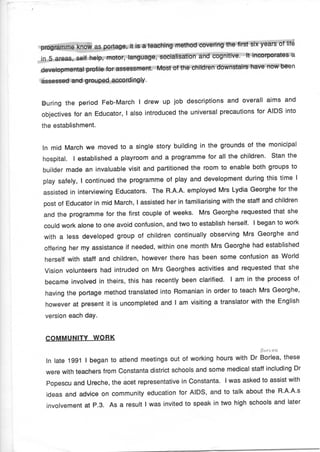 My Time In Romania - Alan Ev