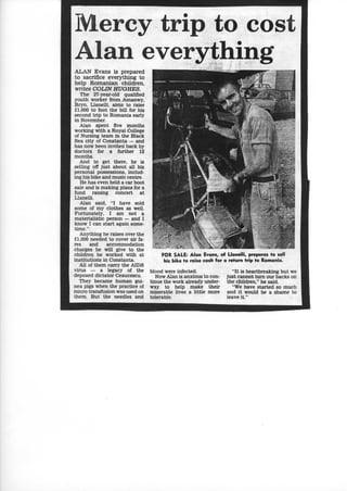 My Time In Romania - Alan Ev