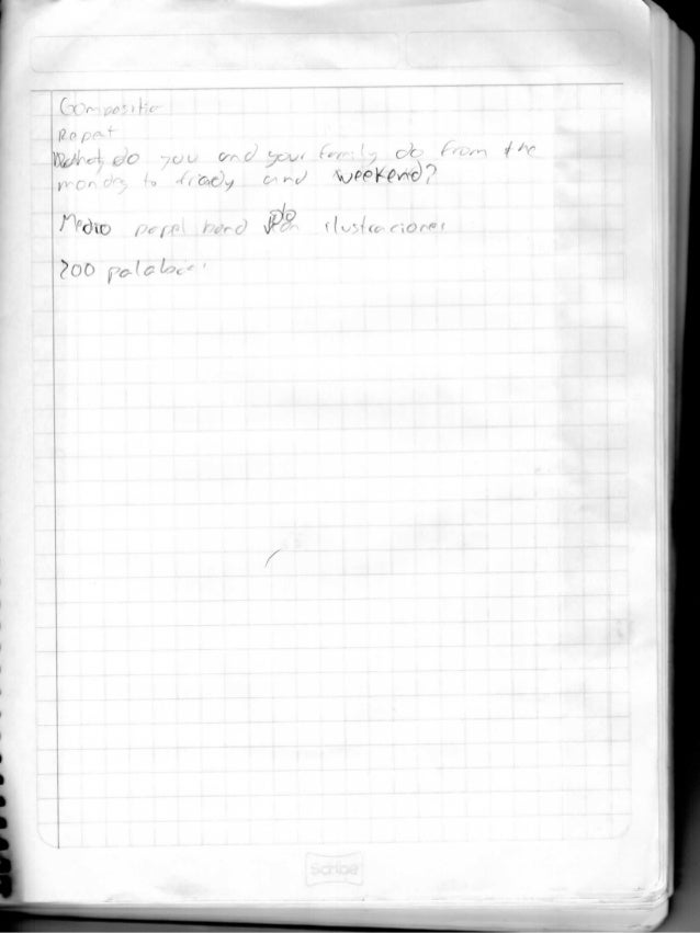 Segunda Parte Del Cuaderno De Ingles