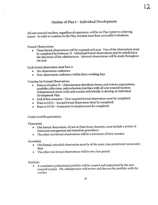 Revitalizing the Taechers Evaluation