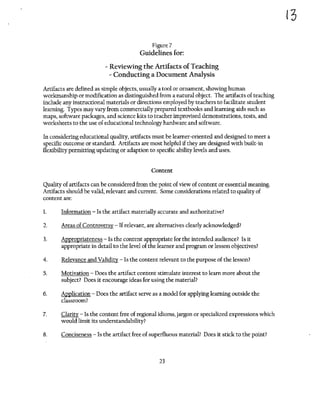 Revitalizing the Taechers Evaluation