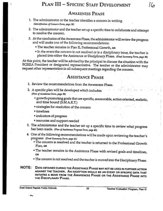 Revitalizing the Taechers Evaluation