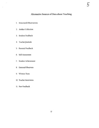 Revitalizing the Taechers Evaluation