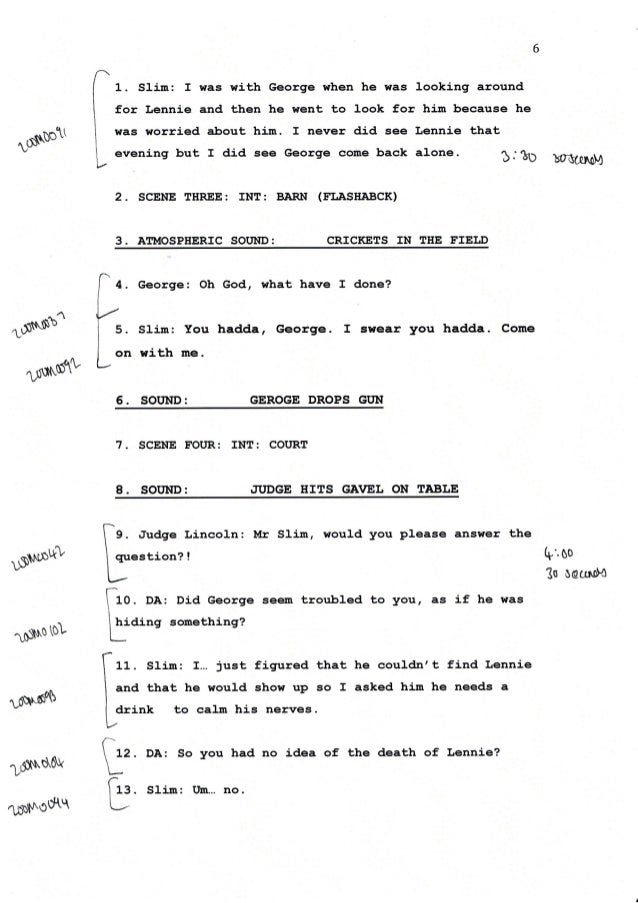 better annotated script