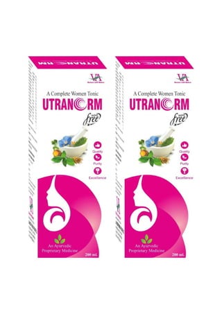 Utranorm syrup  best uterine Tonic for ladies