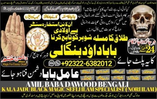 NO1 Famous Black Magic Expert Specialist In Saudia Arab Black Magic Expert Specialist In Dubai Black Magic Expert in Amercia +92322-6382012