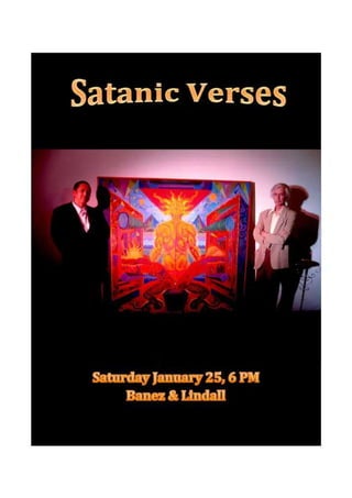 Images Documentary on the Brooklyn Book Festival Bookends Events 2014 with dinner celebrating the Satanic Verses Bones Banez Collaboration with Terrance Lindall 🇺🇸🗽