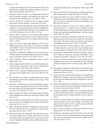 Trimodal Management of Locally Invasive Urinary Bladder Cancer | PDF