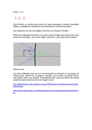 Imágeens en espejos