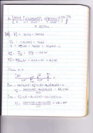 tt,t ;.i, )
,,t----
LrT
,/t
d--
1A)
.rj'L
fc
'r#

r; :
<1rü
#i¿
TL : 3t ( L,¡ -L iact,t
; (1,4 1 }4C ) "2 'tt:f
Tz t¿l ; qtLz) '-:. cr.J.r.í
I = -(r,,.1 = t7t,it,l
i r5  .5
'f$¡.*zct'
= Zt1.^,* 7-.u'- = 41, { lb{
t
 !c"t-.¡
f rl"
l$n j
t
,a
r*'!
TT
:lqr(s,5) * ritrtis)*qb,ttlA,)5) . c,
: -5i!:,El-- j-tt.-:,'.,-(:i-g-). -: 62, 3 r'V-,t
r, S
ll irr,sl - ¿t,, u'i?,)ri - l{.,i i,}í ) r o
z á.ú {.
q, }l.) t {L, * (:r?r)
= .3t, t i,b{,..e.r
I
&
T
I
I
r.r
 