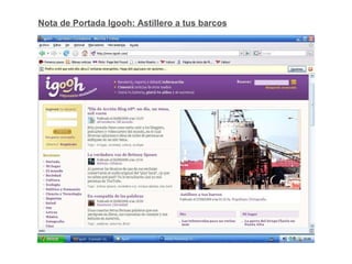 Nota de Portada Igooh: Astillero a tus barcos 