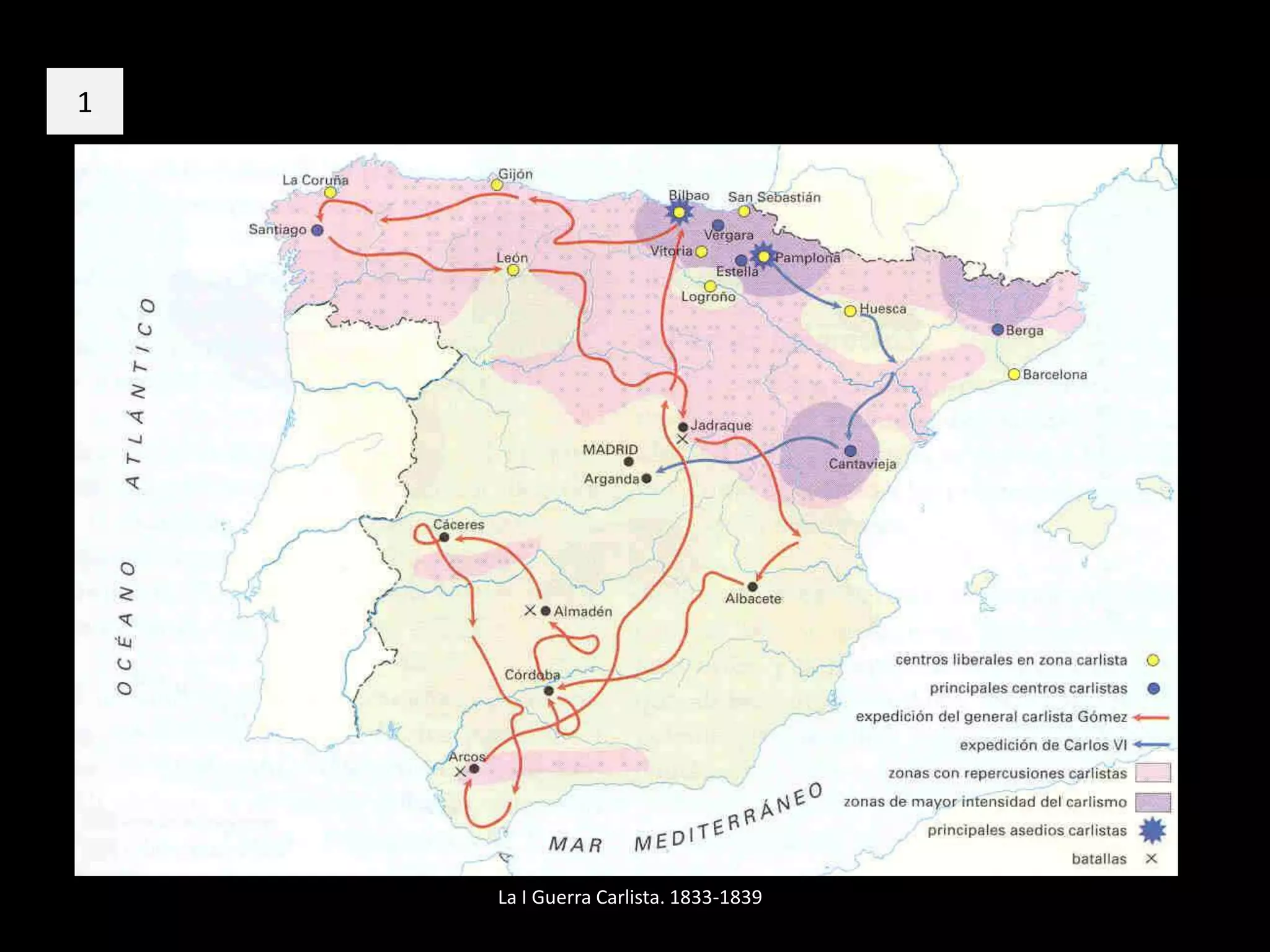 La I Guerra Carlista. 1833-1839
1
