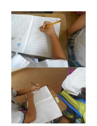 Imágenes de posibles casos de digrafía