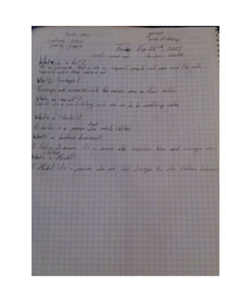 Complete Notebook english class