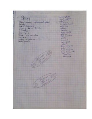 Complete Notebook english class