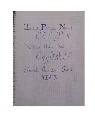 Complete Notebook english class