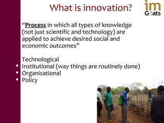 Small ruminant value chains for reducing poverty and increasing food security in dryland areas of India and Mozambique