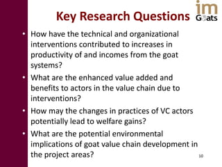 imGoats research strategy