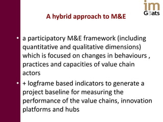 imGoats research strategy