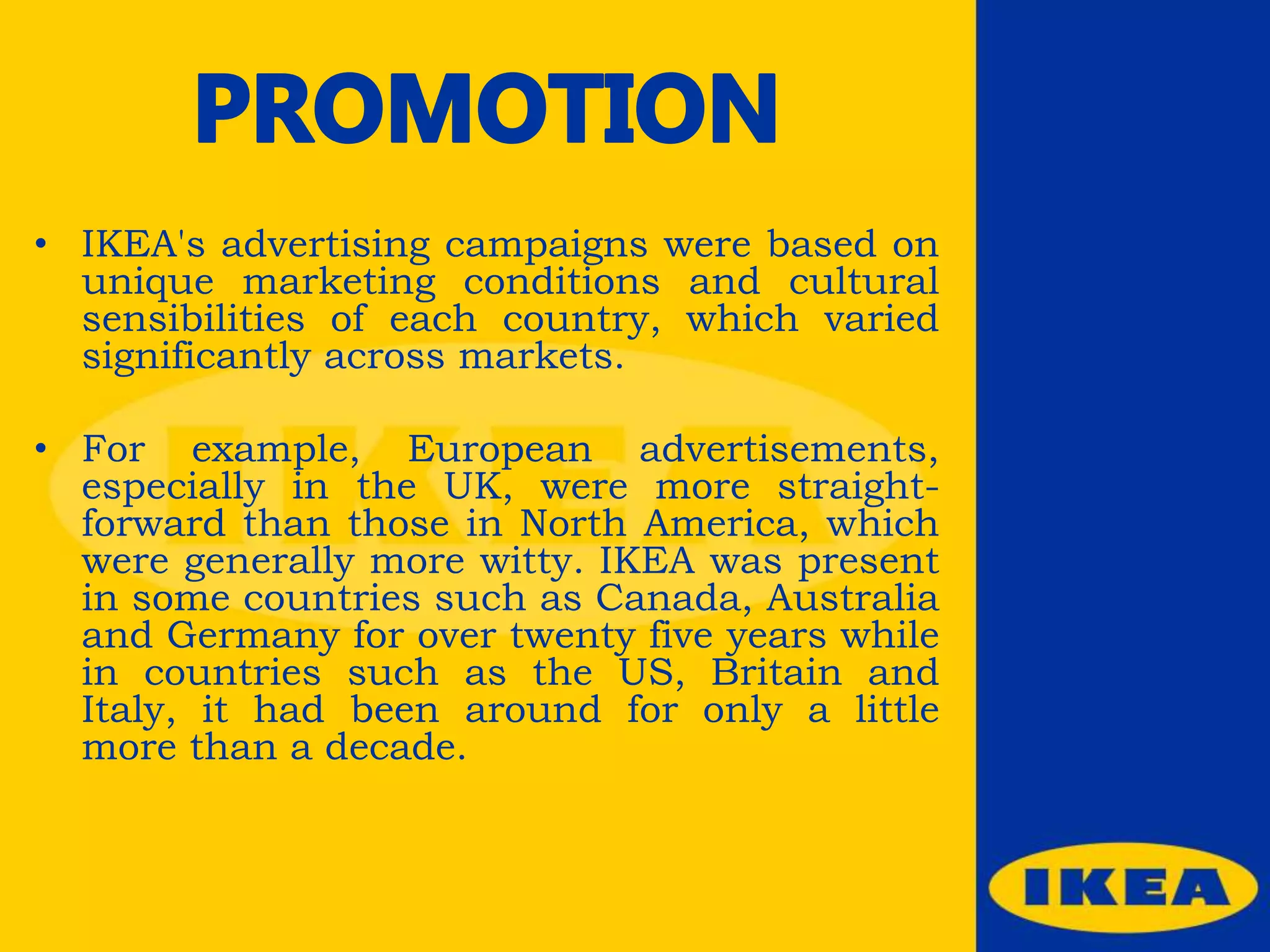 IKEA: International Marketing Mix | PPTX