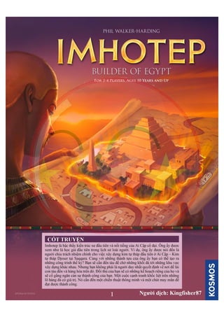 Imhotep vietnamese rule