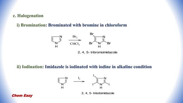 Imidazole - Synthesis of Imidazole - Reactions of Imidazole - Medicinal ...