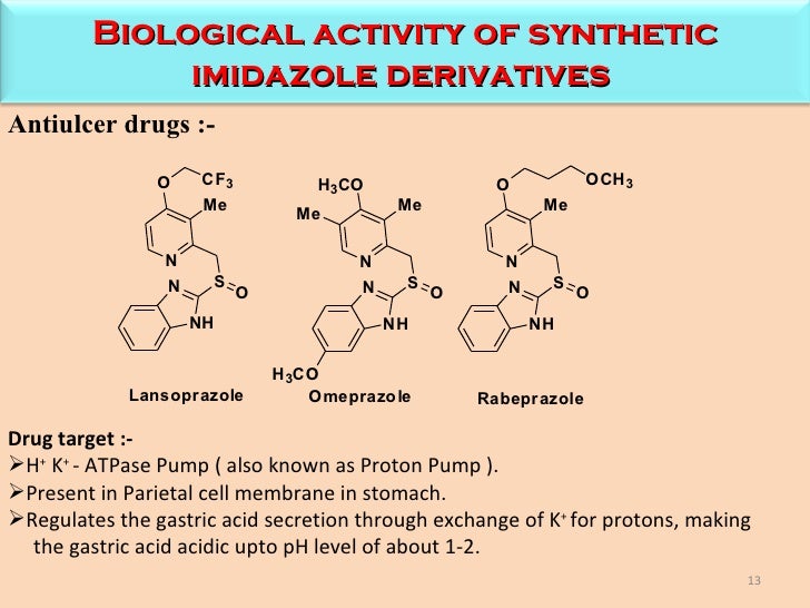 Imidazole Derivatives Biological Activity And Synthetic Approaches