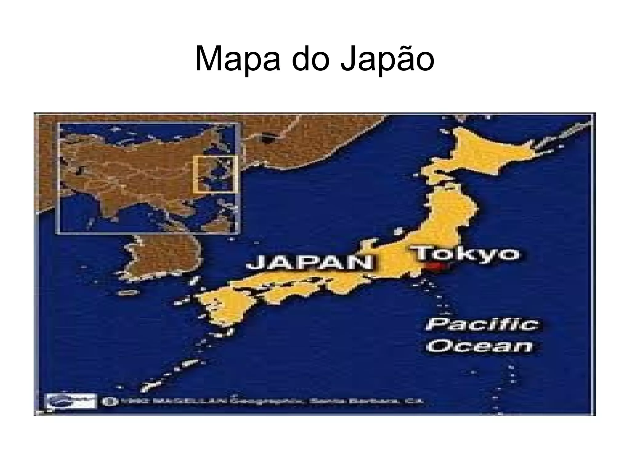 Mapa do Japão
 
