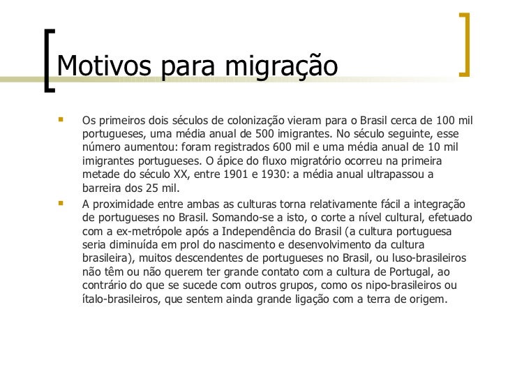 Porque A Imigração Diminuiu No Brasil A Partir De 1930