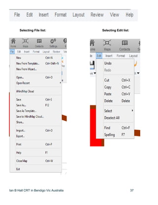 Ian B Hall CRT in Bendigo Vic Australia 37
Selecting File list: Selecting Edit list:
 