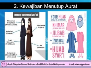 2. Kewajiban Menutup Aurat

 