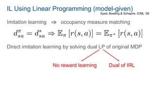 Imitation learning tutorial | PPTX