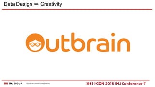 Copyright ? IMJ Corporation. All Rights Reserved.
Data Design  Creativity
7
 