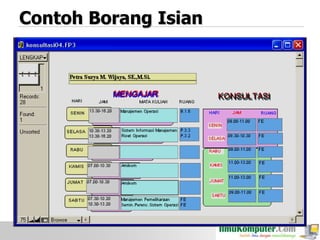 Contoh Borang Isian

 