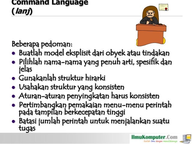 Intraksi Manusia dan Komputer Intraksi Manusia dan Komputer