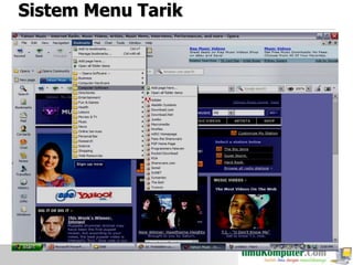 Sistem Menu Tarik

 