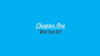 Chapter One
 