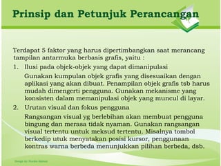 Perancangan tampilan (UI UX ) design pada tampilan aplikasi | PPTX