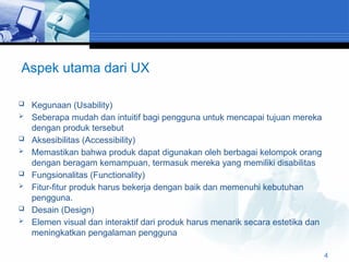 Human Computer Interaction - Usability & User Experience | PPTX
