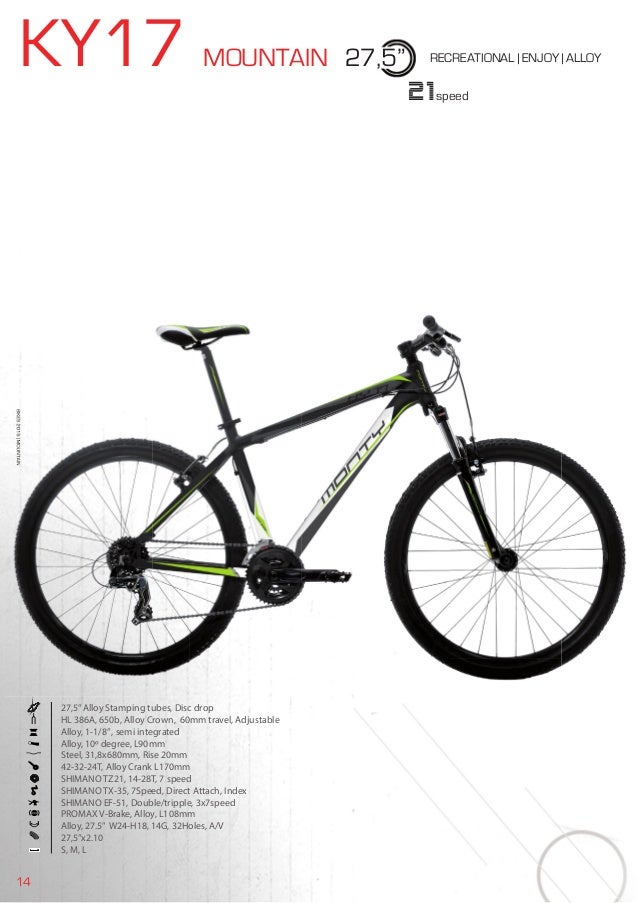 recreation mountain bike 21 speed
