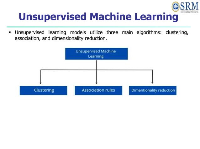Unsupervised learning Algorithms and Assumptions | PPT